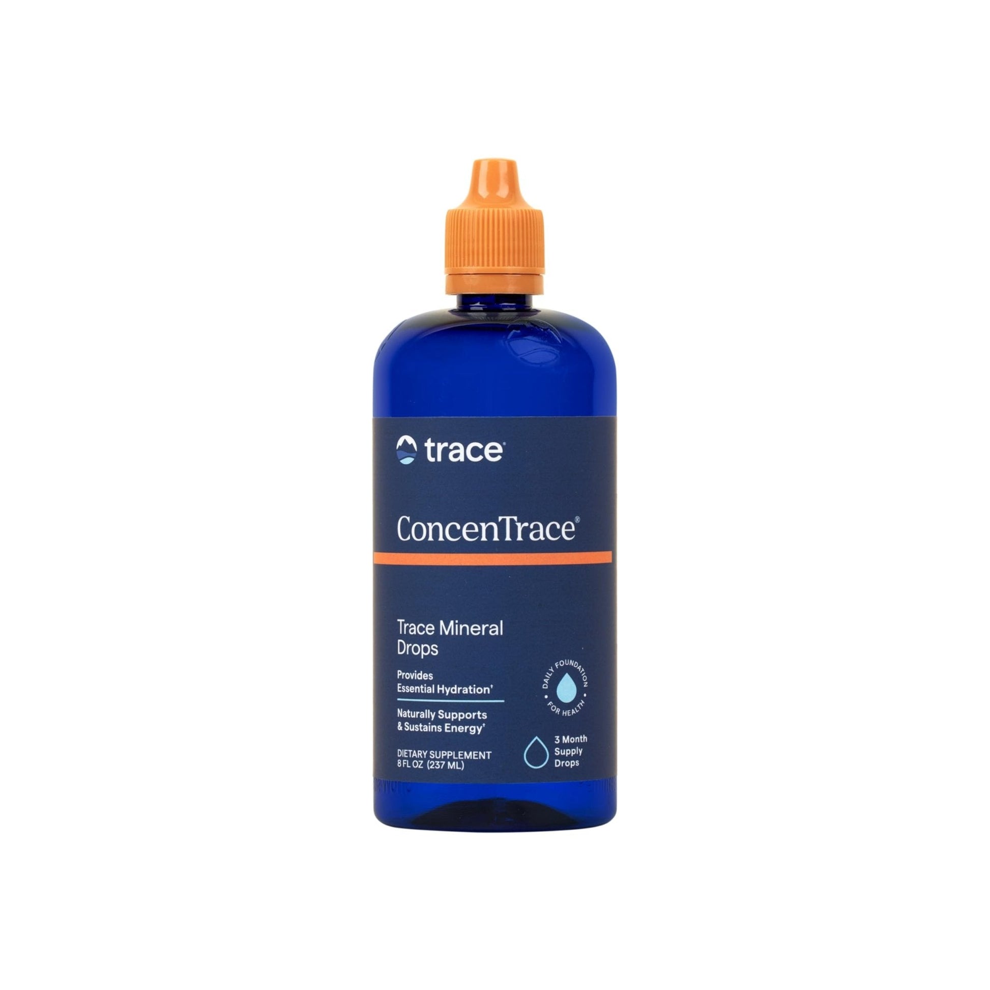 Trace Minerals ConcenTrace Trace Mineral Drops | Supports Energy, Digestion, Bone Health & Hydration, 70+ Ionic Trace Minerals w/Magnesium - Maple Wellness Supplements
