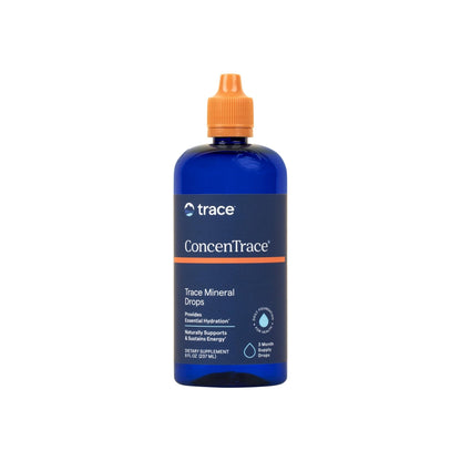 Trace Minerals ConcenTrace Trace Mineral Drops | Supports Energy, Digestion, Bone Health & Hydration, 70+ Ionic Trace Minerals w/Magnesium - Maple Wellness Supplements