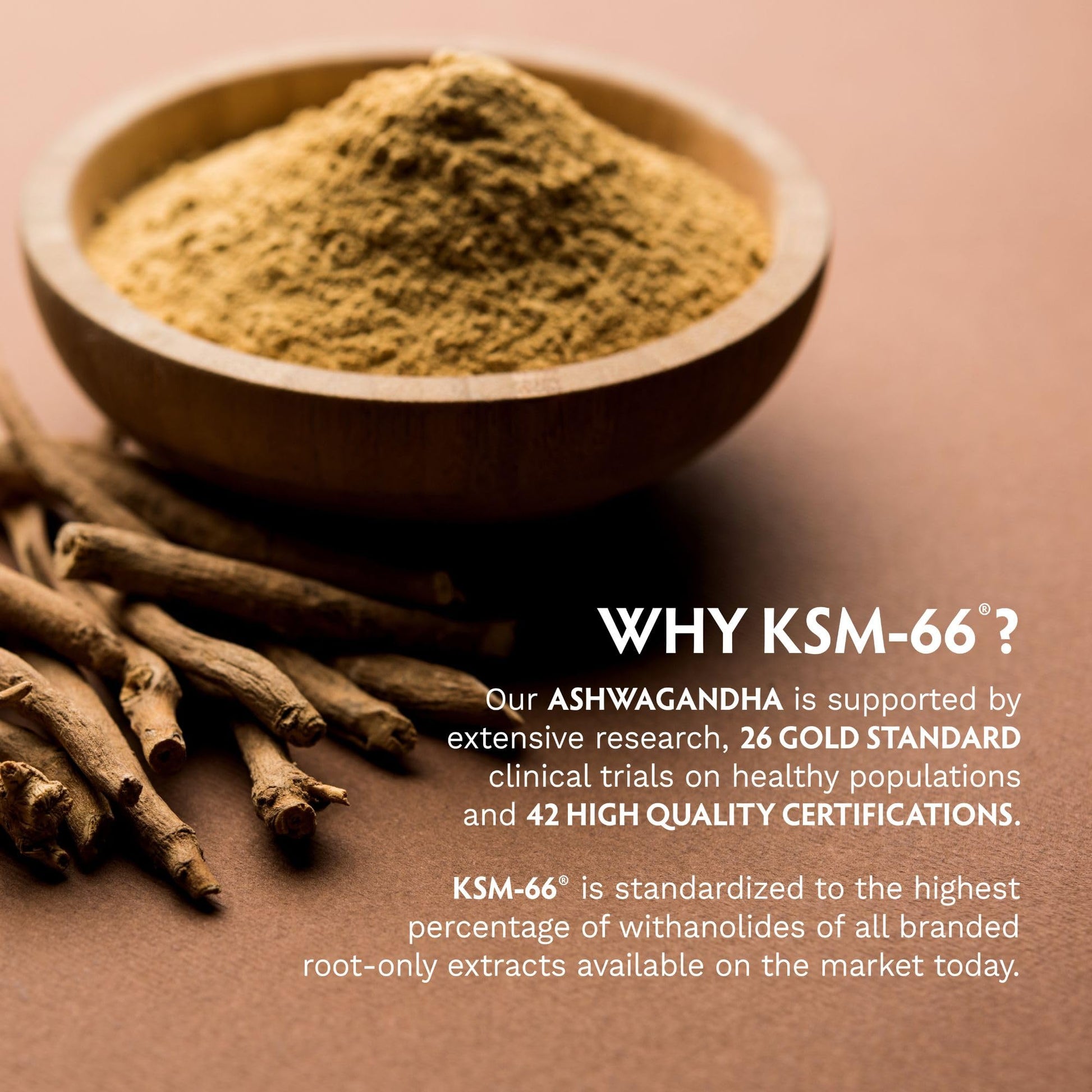 TRIBE ORGANICS KSM-66 Ashwagandha Root Extract Powder Ayurvedic Herb for Mood Support | Increase Energy | Strength - Organic | Natural | Gluten Free | Non GMO | Full-Spectrum - 100g Pouch - Maple Wellness Supplements