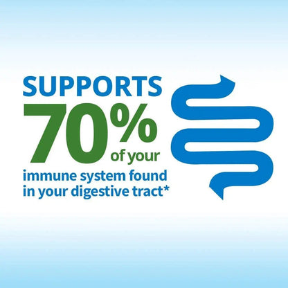 TruBiotics Probiotics for Digestive & Immune Health, Supports Regularity & Helps Relieve Abdominal Discomfort, Gas & Bloating, 2 Clinically Studied Probiotic Strains, Plus Prebiotics, 30 Capsules - Maple Wellness Supplements