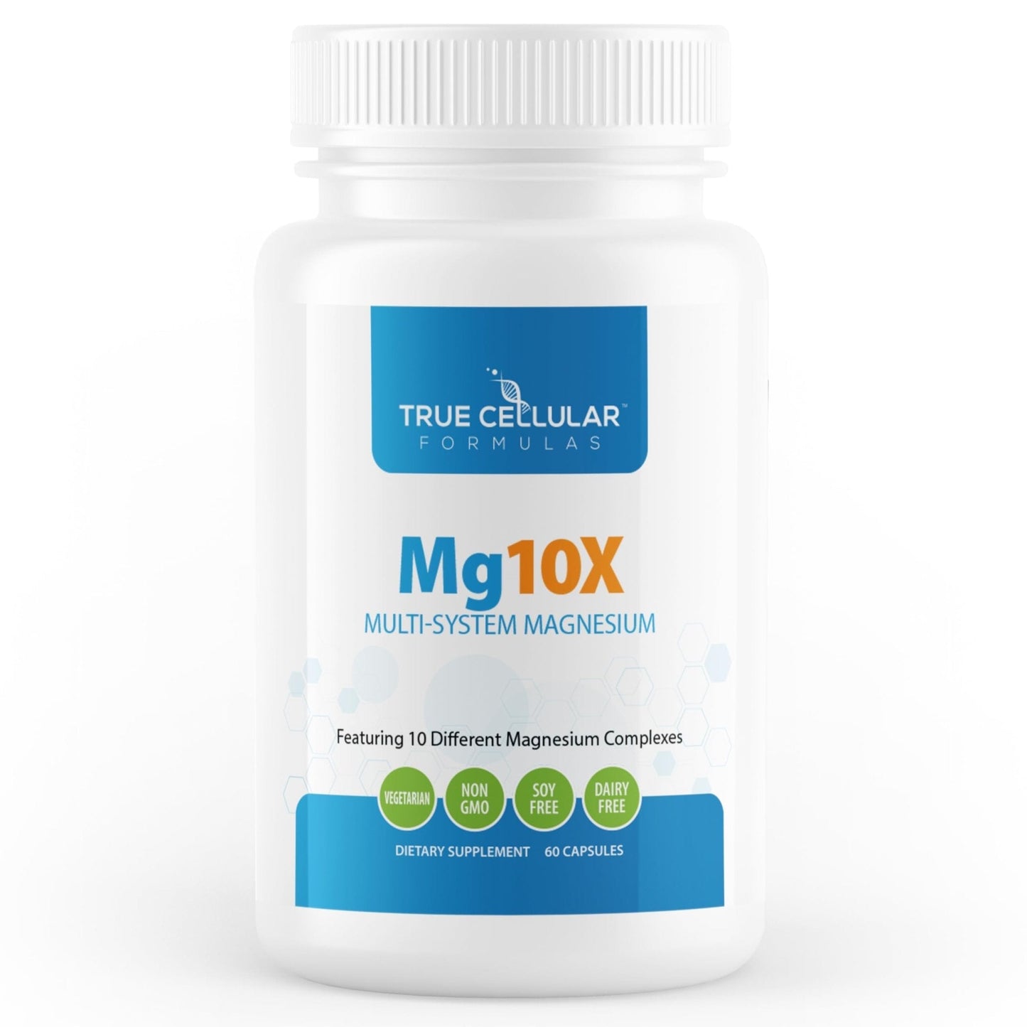 True Cellular Formulas Mg10X Multi-System Magnesium | Supplement to Support Sleep - 60 Capsules | Enhanced Sleep, Immune System & Metabolic Support | Includes Magnesium Glycinate, Citrate and More - Maple Wellness Supplements