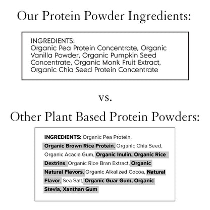 Truvani Organic Vegan Protein Powder, Organic Pea Protein Powder, Vegan, Non GMO - Maple Wellness Supplements