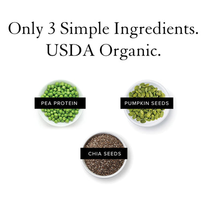 Truvani Organic Vegan Protein Powder Unflavored - 20g of Plant Based Protein, Organic - Maple Wellness Supplements