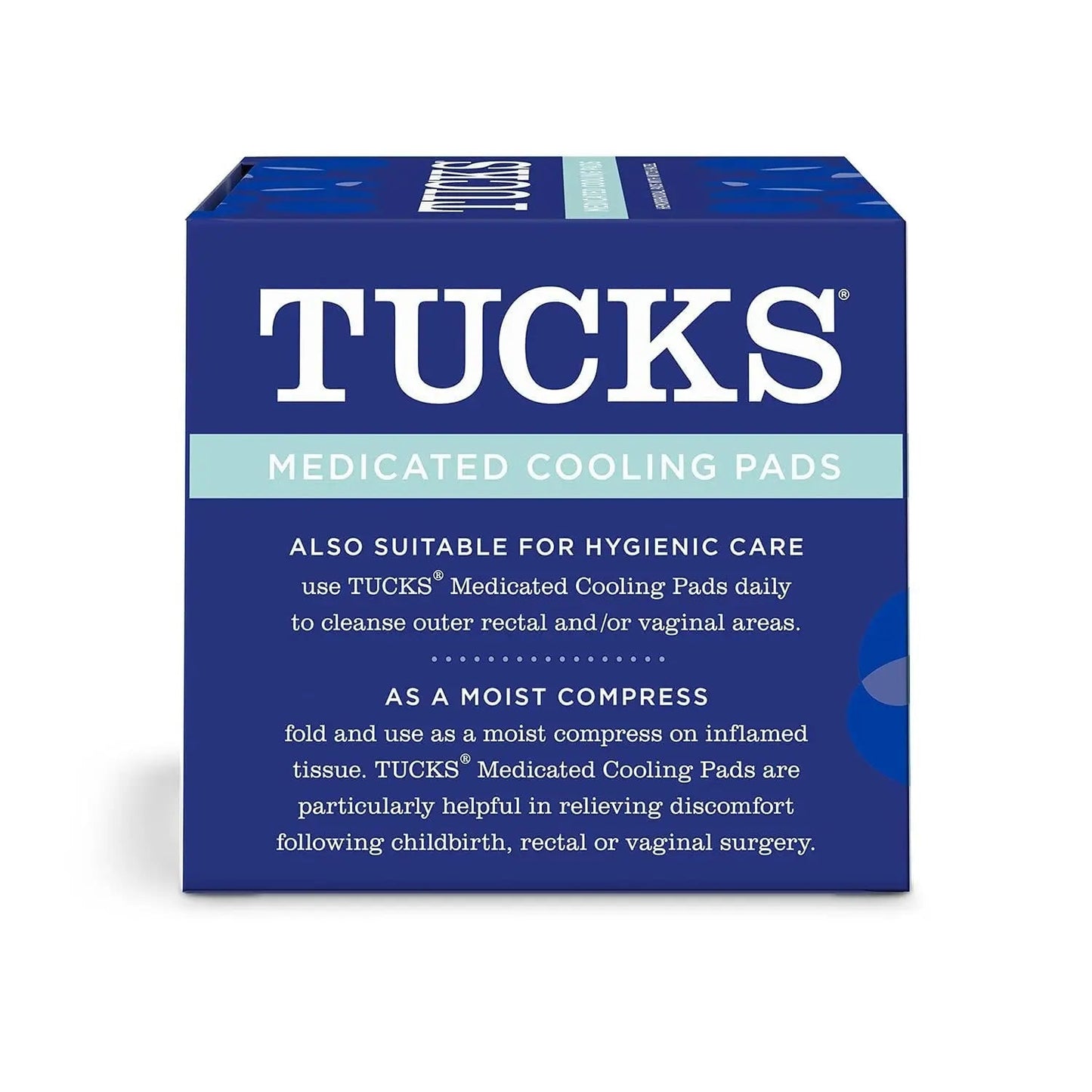 TUCKS Medicated Cooling Pads, 100 Count – Hemorrhoid Pads with Witch Hazel, Cleanses Sensitive Areas, Protects from Irritation, Hemorrhoid Treatment, Medicated Pads Used by Hospitals - Maple Wellness Supplements