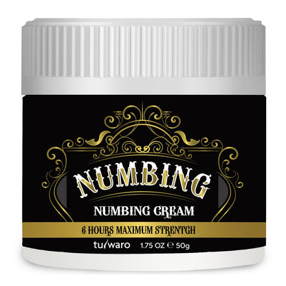 tuiwaro Numbing Cream Extra Strength: Relief Long Lasting & Fast-Absorbing with Emu Oil and Arnica — Non-Greasy 50 mL - Maple Wellness Supplements