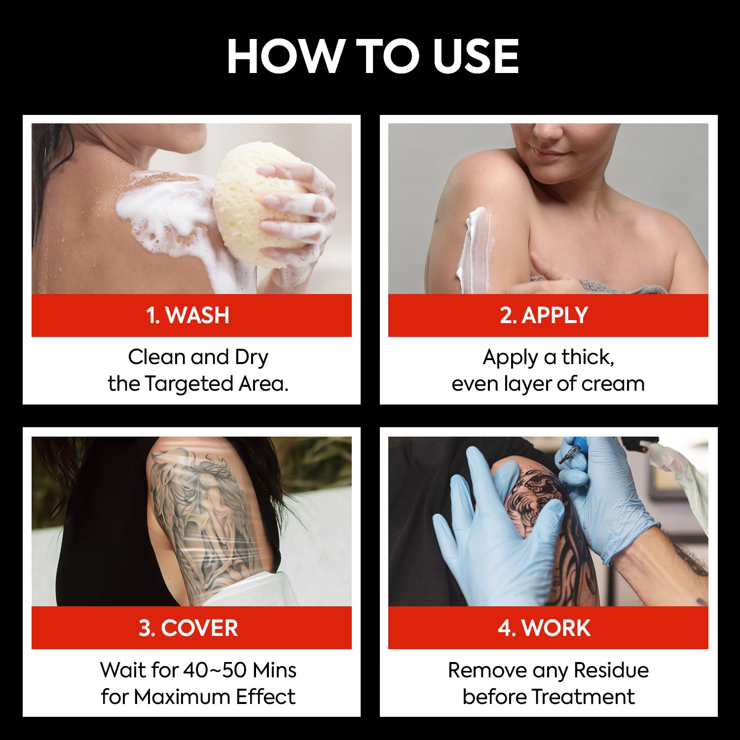 tuiwaro Numbing Cream Extra Strength: Relief Long Lasting & Fast-Absorbing with Emu Oil and Arnica — Non-Greasy 50 mL - Maple Wellness Supplements