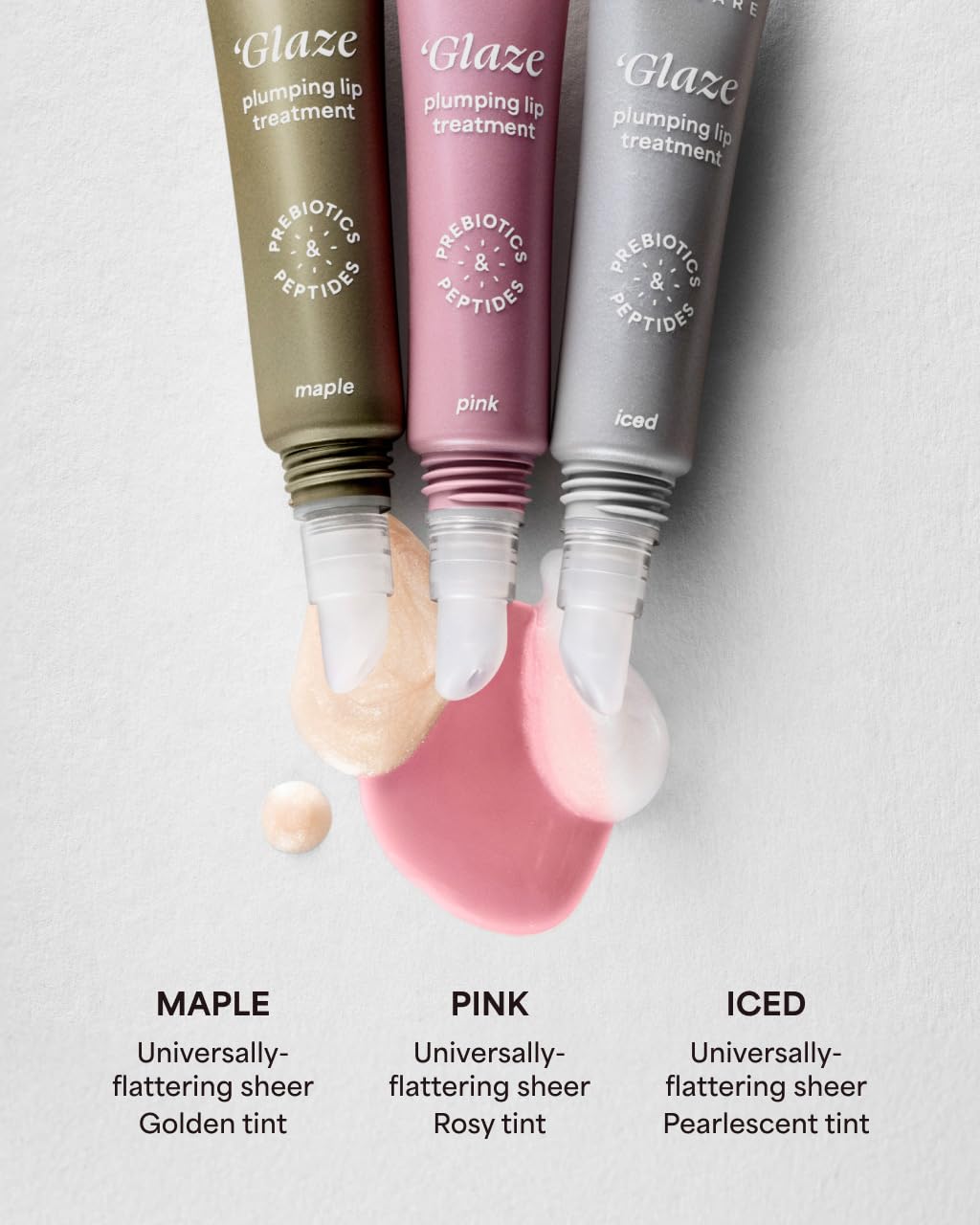 TULA Skin Care Rose Glow + Get It Lip Balm - Hydrating Peptide Lip Treatment with Hyaluronic Acid & Vitamin E, 0.28 oz., Rosy Tint - Maple Wellness Supplements