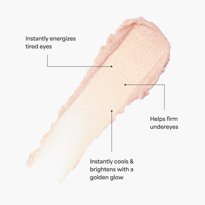 TULA Skin Care ‘Spresso Energizing Eye Balm, Gold Glow - Energizing & Hydrating Caffeine Under Eye Treatment for Dark Circles, Portable and Perfect to Use On-the-go, 0.35 oz. - Maple Wellness Supplements