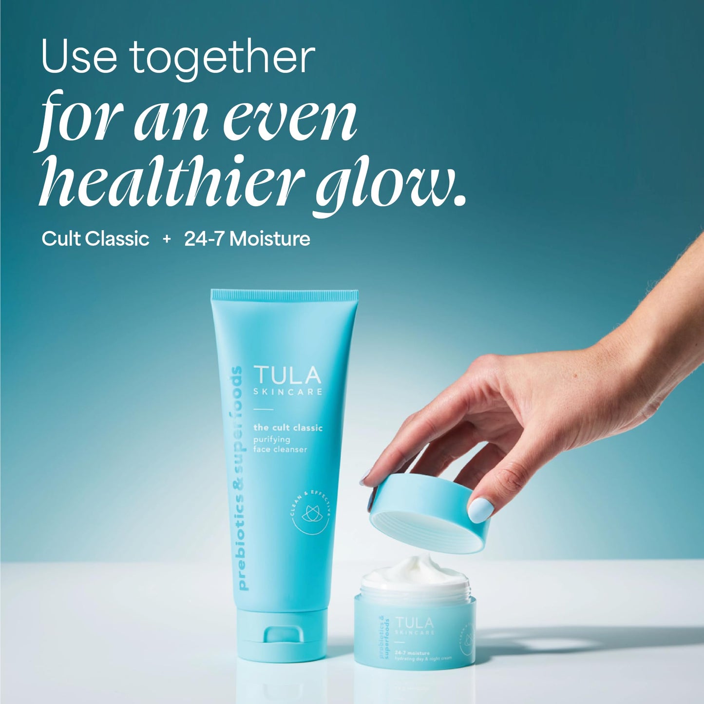 TULA Skin Care The Cult Classic Purifying Face Cleanser (Travel-Size) | Gentle and Effective Face Wash, Makeup Remover, Nourishing and Hydrating | 1.67 oz. - Maple Wellness Supplements