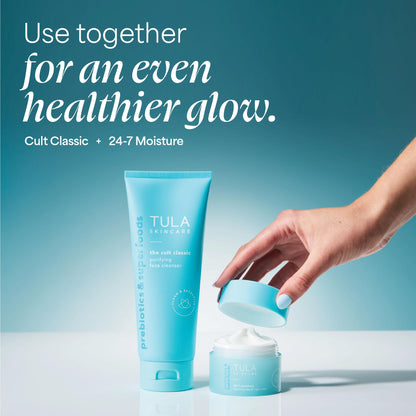 TULA Skin Care The Cult Classic Purifying Face Cleanser (Travel-Size) | Gentle and Effective Face Wash, Makeup Remover, Nourishing and Hydrating | 1.67 oz. - Maple Wellness Supplements