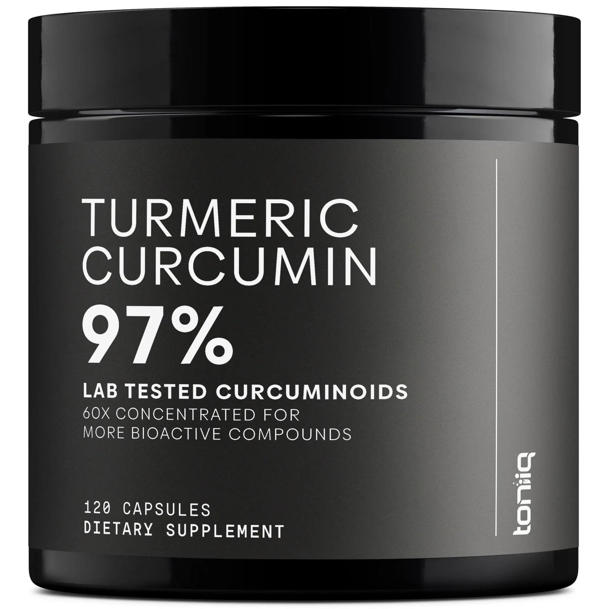 Turmeric Curcumin - Ultra High Potency 60:1 Extract with 97% Curcuminoids - 1200mg Per Serving - Black Pepper & MCT Oil for Enhanced Absorption - Third-Party Lab Tested - 120 Capsules - Maple Wellness Supplements