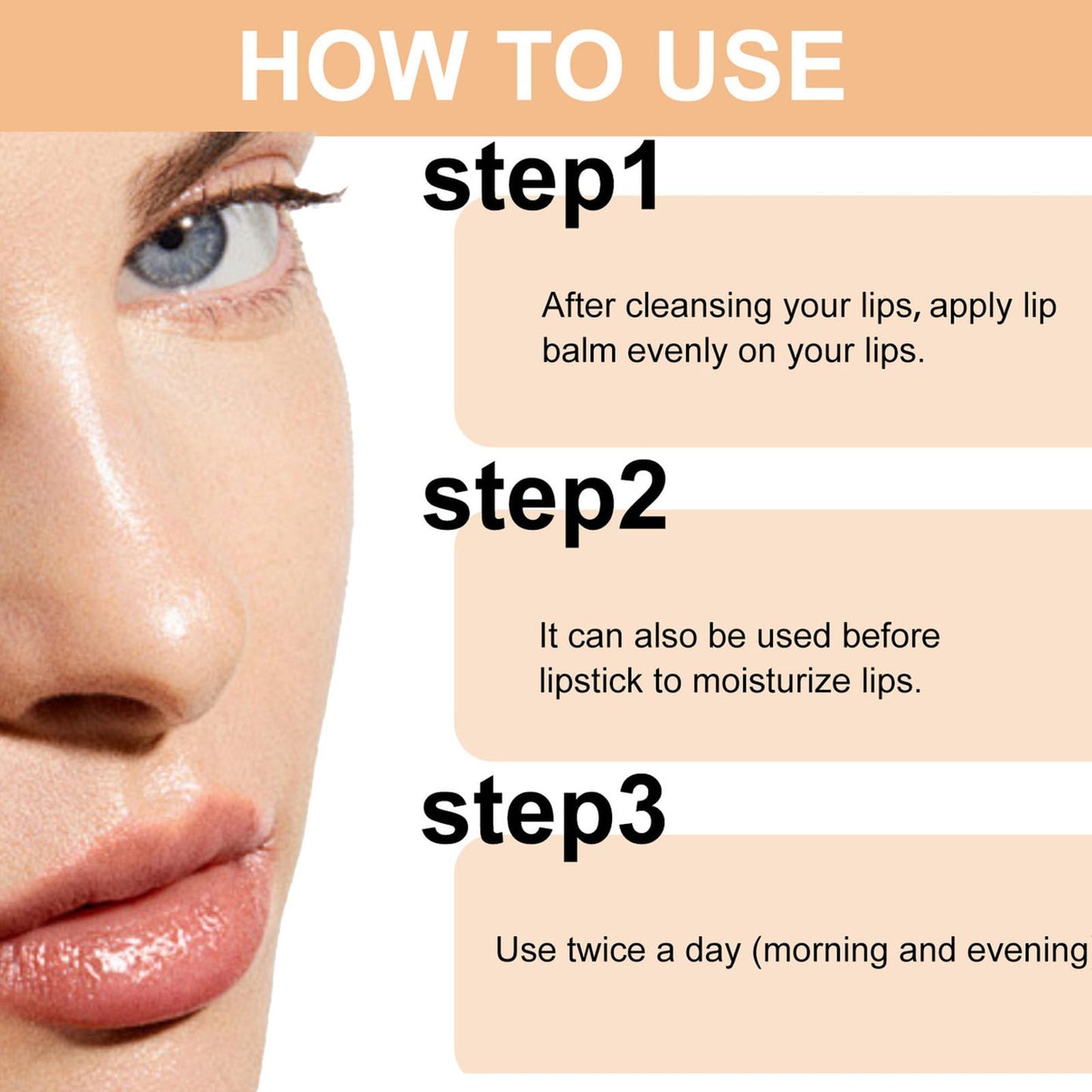 Turmeric Lip Balm for Smokers With Root Oil - Brightening for Dark Lips, Long-Lasting Moisturizer for Dry - Maple Wellness Supplements
