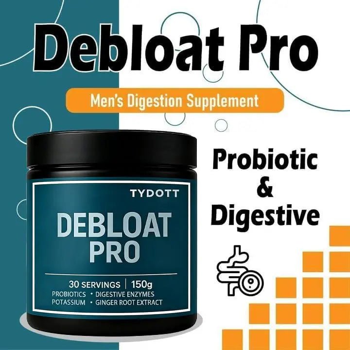 TYDOTT Debloat Pro, Contains Probiotics and Digestive Enzymes to Relieve Bloating, Supports Gut Health, Nutrient Absorption, and Stomach Comfort to Support Digestive Health - Maple Wellness Supplements