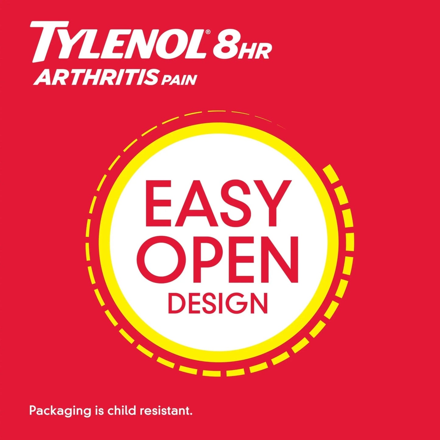 Tylenol Acetaminophen 650 mg Extended Release Caplets, Fast, Strong Pain Relief, 8 Hour Arthritis Pain Relief, Joint Pain Reliever & Fever Reducer, Long-Lasting Relief, Oral Medicine, 225 Count - Maple Wellness Supplements
