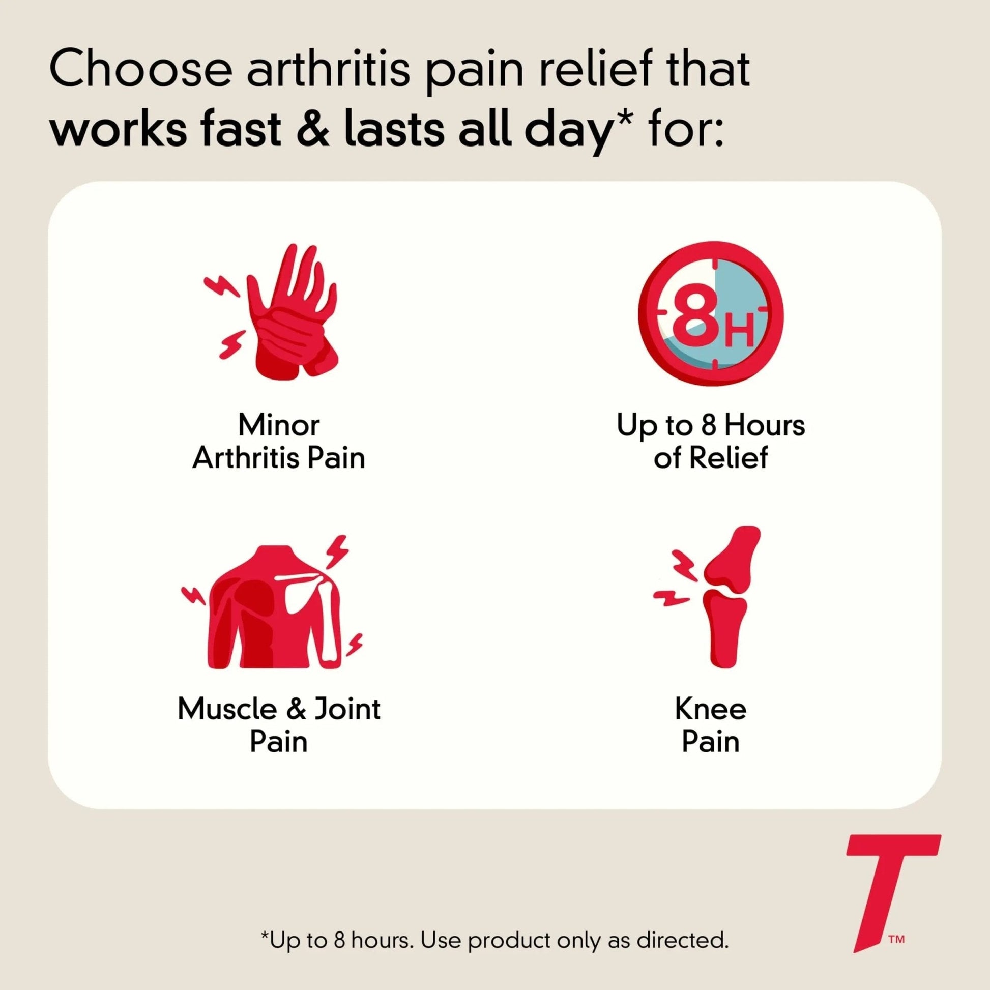 Tylenol Acetaminophen 650 mg Extended Release Caplets, Fast, Strong Pain Relief, 8 Hour Arthritis Pain Relief, Joint Pain Reliever & Fever Reducer, Long-Lasting Relief, Oral Medicine, 225 Count - Maple Wellness Supplements