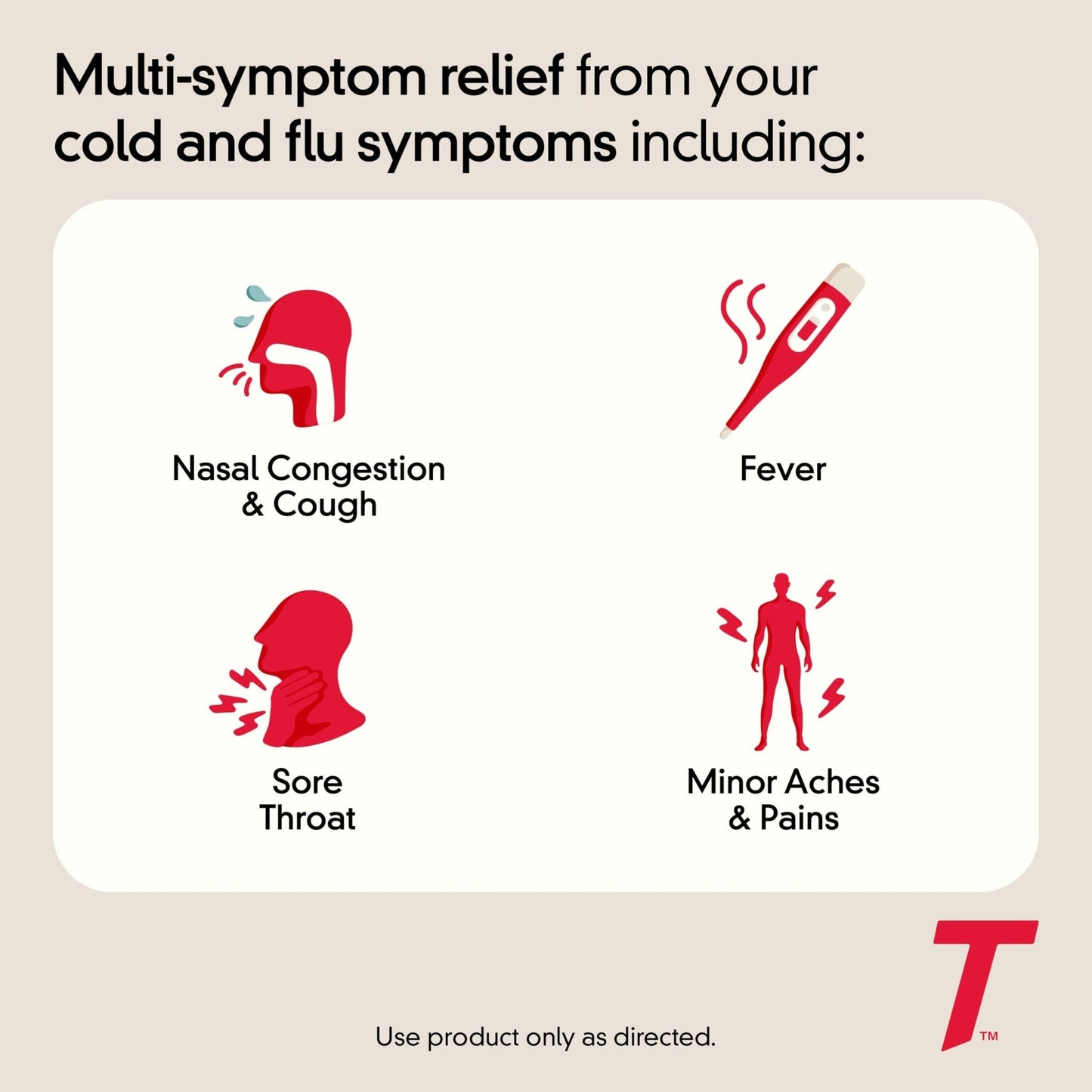 Tylenol Cold + Flu Severe Day & Night Caplets Combo Pack for Multi-Symptom Cold & Flu Symptom Relief, Cough, Sore Throat, and Headache Relief, Acetaminophen Pain Reliever, 24 ct - Maple Wellness Supplements