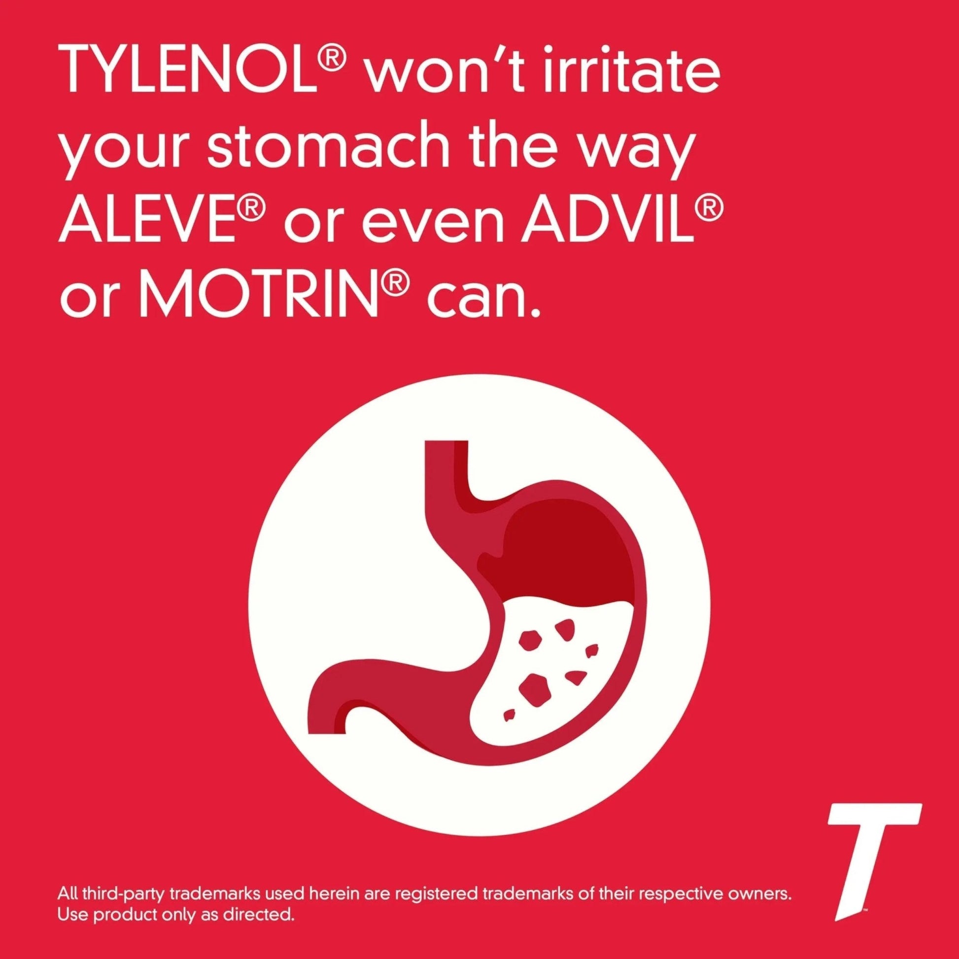 Tylenol Extra Strength Liquid Gels, Fast, Strong Pain Relief, Fever Reducer for Adults with 500 mg Acetaminophen, Fast-Acting Liquid Gel Capsules for Headaches & Minor Pain Relief, 40 Count - Maple Wellness Supplements