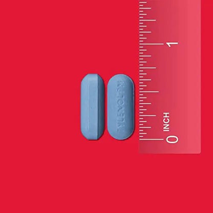Tylenol PM Extra Strength Nighttime Pain Reliever Sleep Aid Caplets with Acetaminophen & Diphenhydramine HCl, Relief for Nighttime Aches & Pains, Travel Size, 50 Packs of 2 Caplets - Maple Wellness Supplements