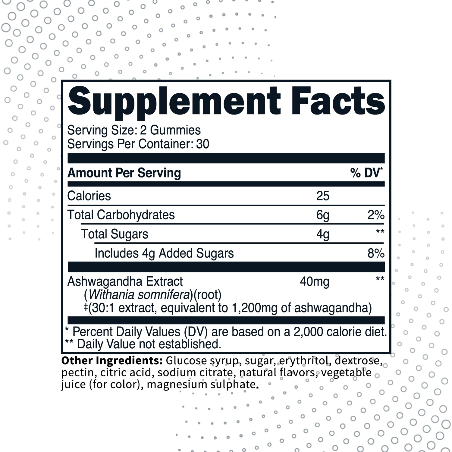 Type Zero Ashwagandha Gummies 1,200mg, 60 Gummies - Ashwagandha Herbal Extract Supplement - 30 Servings, Gluten Free, Non-GMO - Maple Wellness Supplements