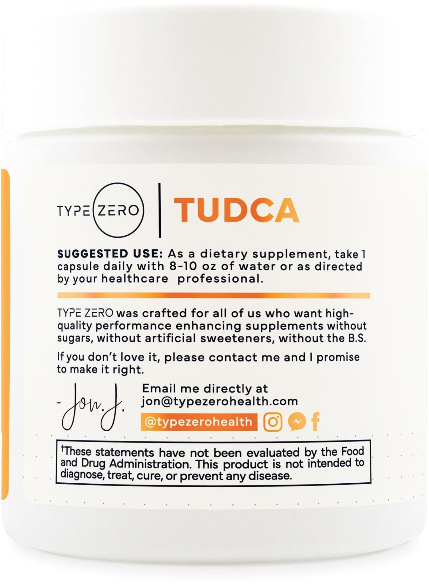 Type Zero Clean TUDCA Capsules 250mg - Pure Tauroursodeoxycholic Acid Supplement - Bile Salt Derivative - 60 Capsules, 60 Servings - Maple Wellness Supplements