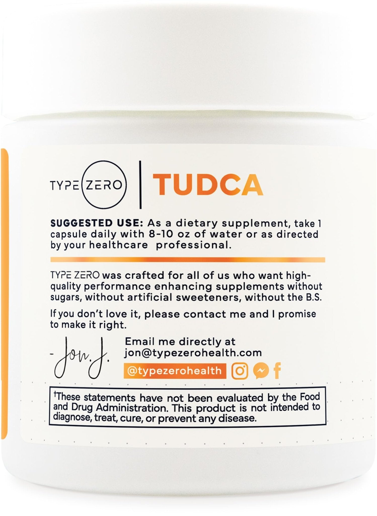 Type Zero Clean TUDCA Capsules 250mg - Pure Tauroursodeoxycholic Acid Supplement - Bile Salt Derivative - 60 Capsules, 60 Servings - Maple Wellness Supplements
