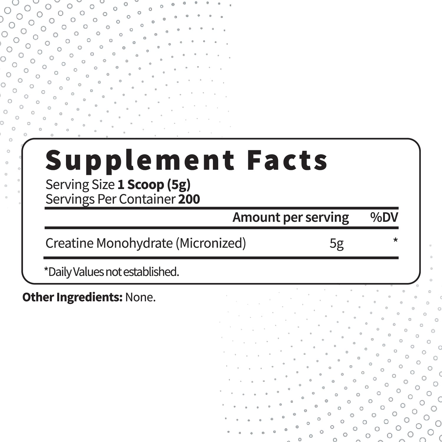 Type Zero Creatine Monohydrate (Unflavored) 1 KG, 5000mg (5g) Per Serving, Micronized, Zero Sugar, Keto Friendly & Gluten Free, 200 Servings - Maple Wellness Supplements
