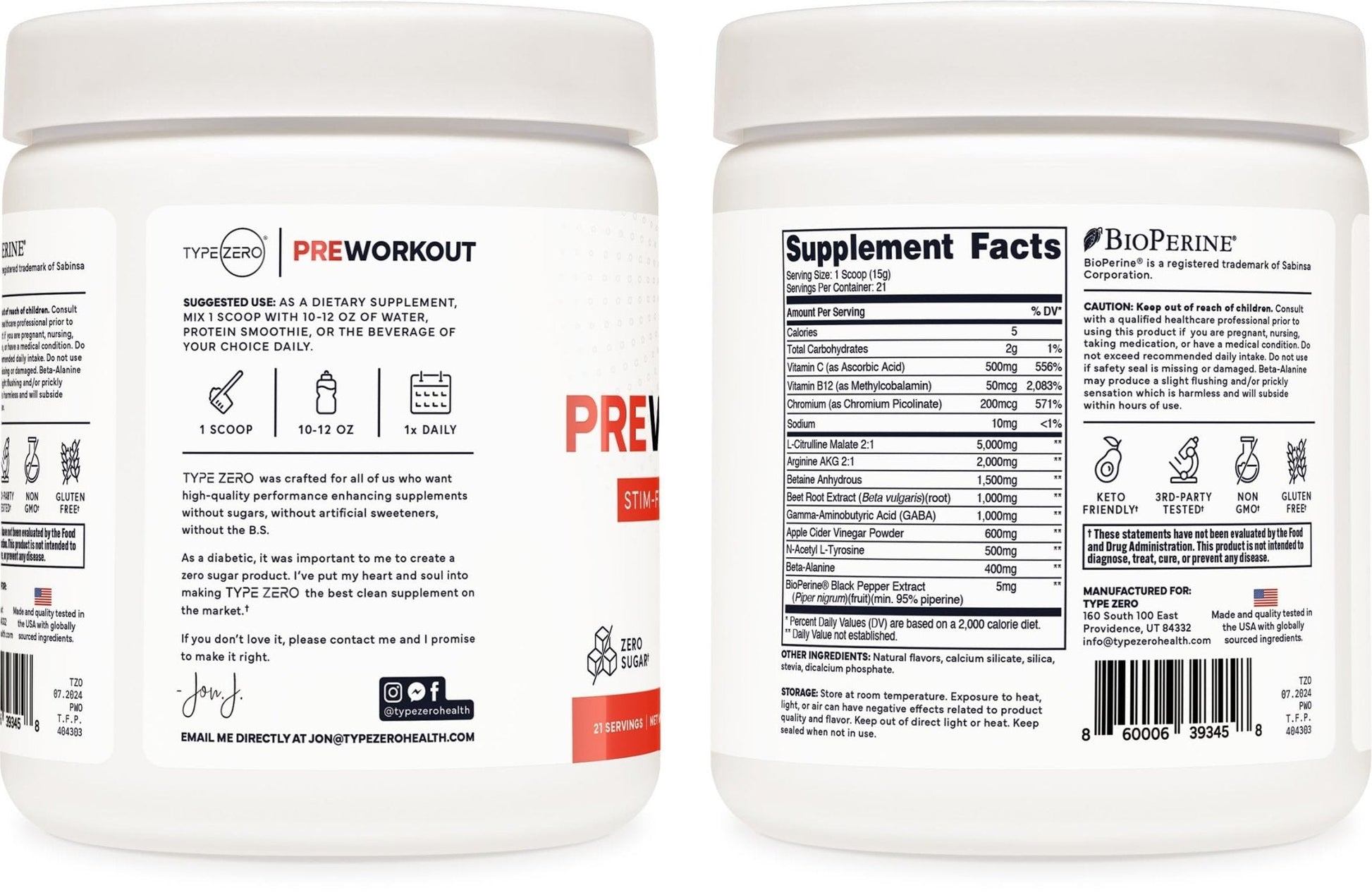 Ultra Clean Stim Free Pump Pre Workout + Nitric Oxide Booster (Fruit Punch) Beetroot, 7G Arginine Citrulline Malate, Betaine, Beta A, ACV+ - Sugar/Caffeine Free Natural Non Stim Preworkout Men & Women - Maple Wellness Supplements