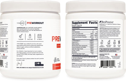 Ultra Clean Stim Free Pump Pre Workout + Nitric Oxide Booster (Fruit Punch) Beetroot, 7G Arginine Citrulline Malate, Betaine, Beta A, ACV+ - Sugar/Caffeine Free Natural Non Stim Preworkout Men & Women - Maple Wellness Supplements
