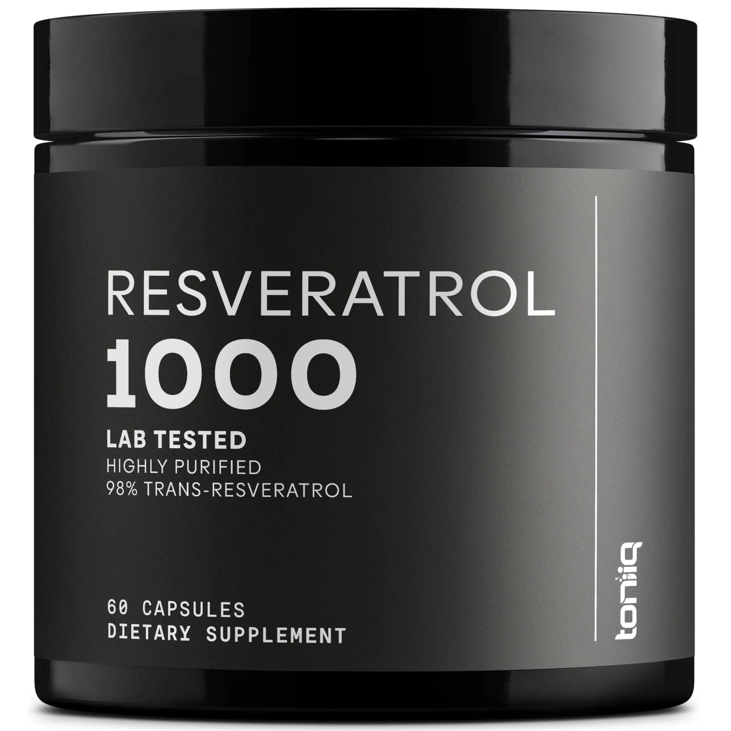 Ultra High Potency Third-Party Tested Trans Resveratrol 1000mg - 98% Pure, Highly Purified and Bioavailable - Resveratrol Polygonum Root Extract - 60 Capsules - Maple Wellness Supplements