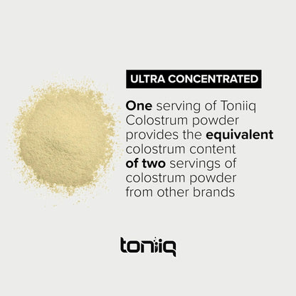 Ultra High Strength Bovine Colostrum Powder - 50% IgG - 2,000mg per Serving - Third Party Tested for Potency - Supports Immune, Gut, and Skin Health - 30 Servings -Premium Bovine Colostrum Supplement - Maple Wellness Supplements