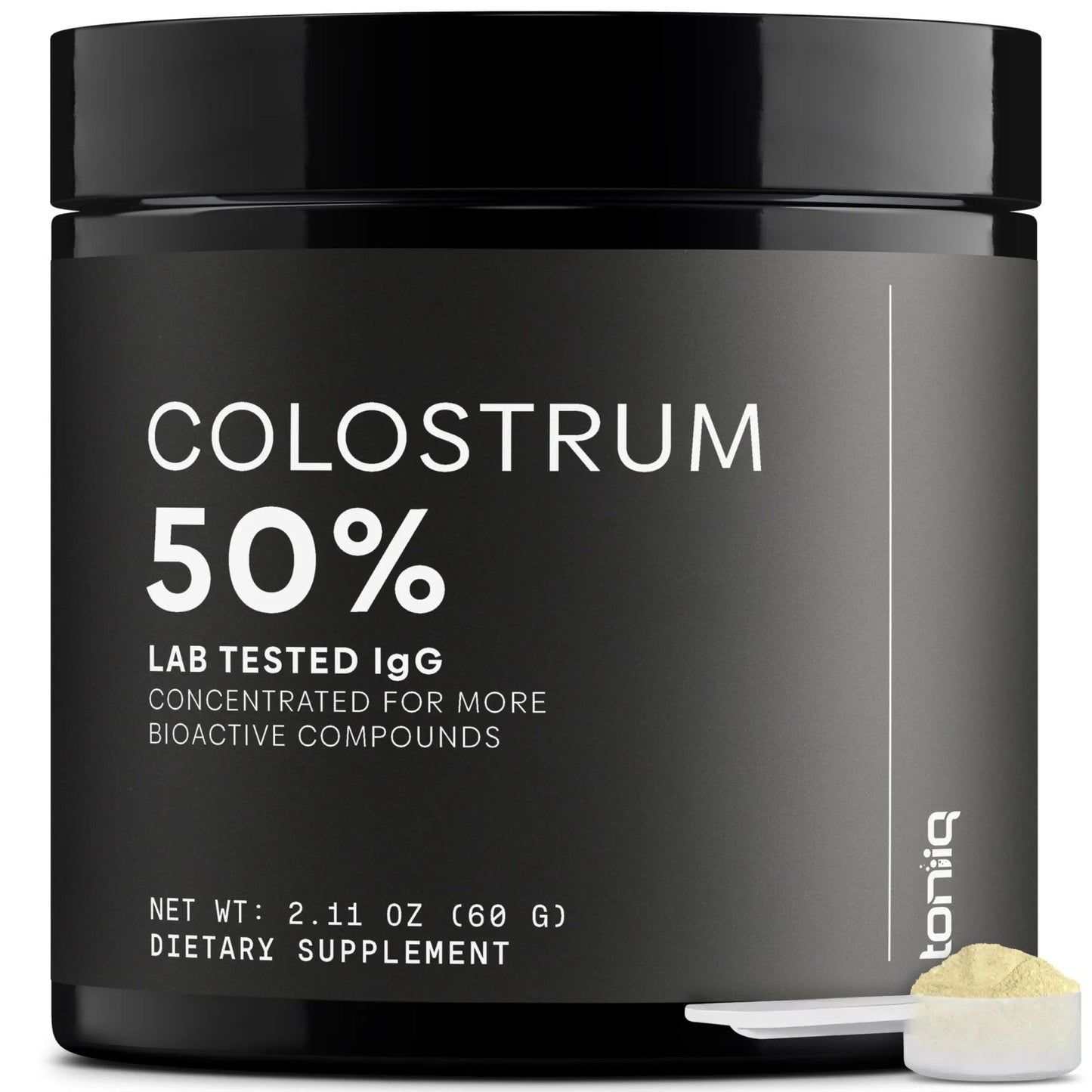 Ultra High Strength Bovine Colostrum Powder - 50% IgG - 2,000mg per Serving - Third Party Tested for Potency - Supports Immune, Gut, and Skin Health - 30 Servings -Premium Bovine Colostrum Supplement - Maple Wellness Supplements
