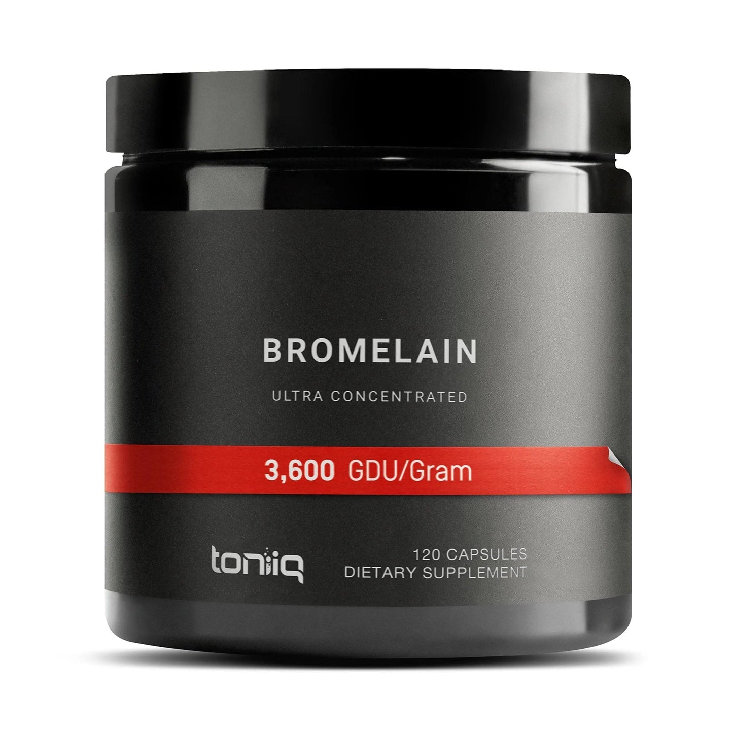 Ultra High Strength Bromelain 500mg - 3600 GDU/Gram - Highly Concentrated and Bioavailable - Third-Party Tested Formula - 120 Vegetarian Capsules - 120 Servings Per Container - Bromelain Supplement - Maple Wellness Supplements