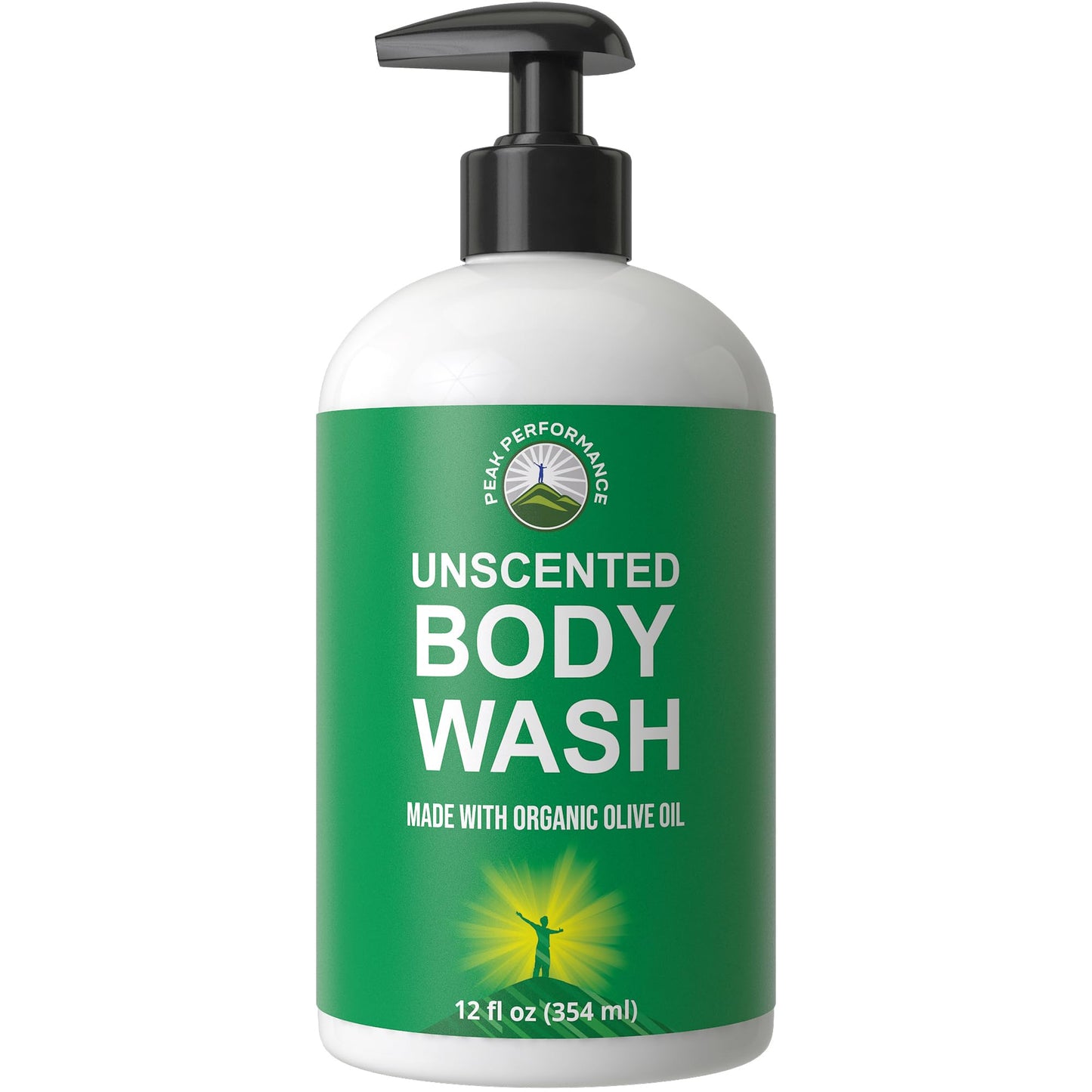 Ultra Pure Unscented Body Wash Made with Organic Ingredients Including Aloe Vera, Olive Oil, Jojoba, Coconut Oil, and Shea Butter. Great for Sensitive Skin. Natural Vegan Body Wash No Toxins - Maple Wellness Supplements