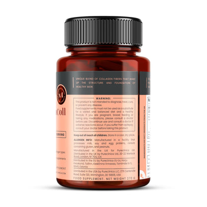 UltraColl Marine Collagen 1000mg x 180 Tablets (6 Months Supply). The only Patented Anti-Aging Collagen Types I, II, III, and VII. - Maple Wellness Supplements