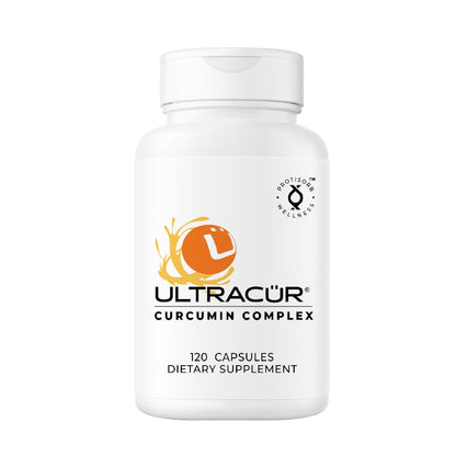 UltraCur Curcumin Complex Supplement - Ultra Bioavailable High Absorption Turmeric Curcumin Supplement for Joint, Muscle & Brain Support - Patented Protisorb for Premium Absorption – 120 Capsules - Maple Wellness Supplements