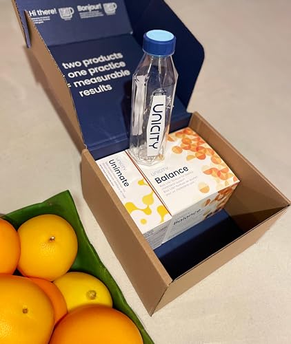 Unicity Feel Great System - Balance 60 Pack & Great Tasting Lemon Unimate - Maple Wellness Supplements