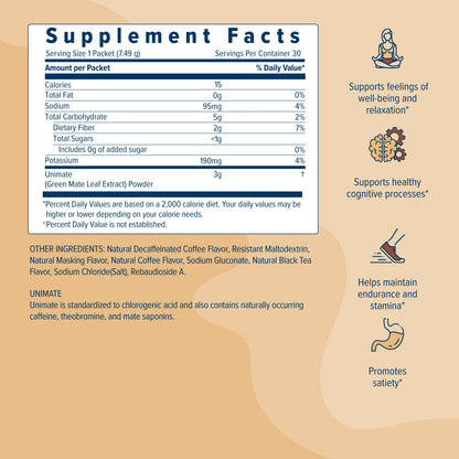 Unicity UNIMATE Black - Great Tasting - 30 Pack - Maple Wellness Supplements