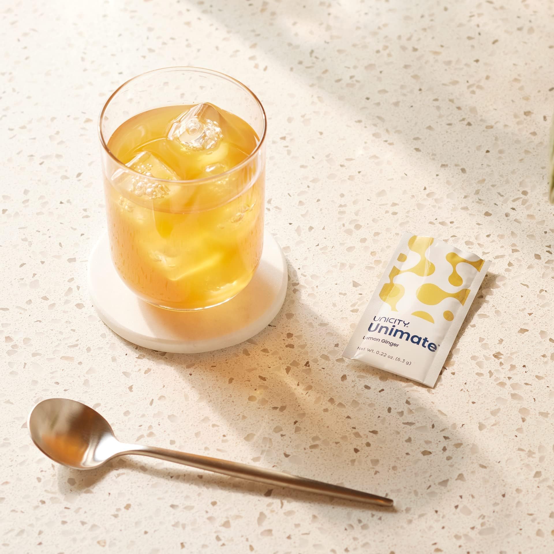 Unicity UNIMATE (Lemon Ginger, 30 Pouches) - Maple Wellness Supplements