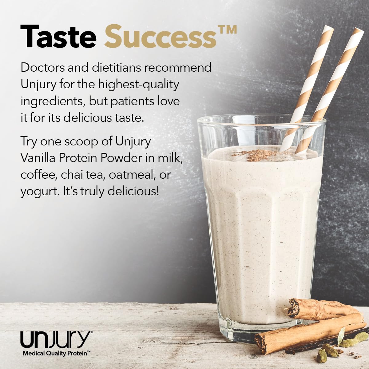 Unjury Whey Protein Powder | Vanilla | 21g 100% Whey Isolate Protein Powder | Low Carb and Lactose Free | Gluten Free | Certified Kosher | 15 Servings - Maple Wellness Supplements