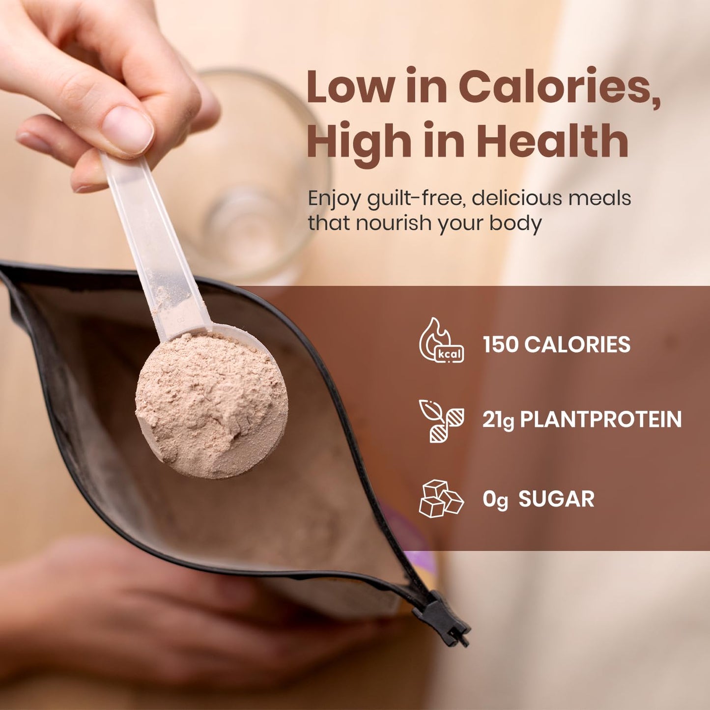 UpNourish Chocolate Vegan Protein Powder 54 Superfoods Powder,1.5 Billion CFU Probiotics 21g Plant Based Protein,No Sugar No Dairy No GMO Dairy Free,Meal Replacement Shake Keto-Friendly Low-Carb Diet,15 Servings - Maple Wellness Supplements