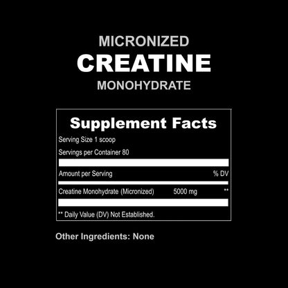 UpNourish Micronized Creatine Monohydrate Powder 400 G - Unflavored Vegan for Pre Workout, Muscle Building Pure Women and Men Instantized Supplement, 80 Servings 14.1096 Ounce - Maple Wellness Supplements