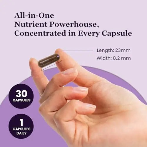 UpNourish Organic Ashwagandha Saffron Supplements with Probiotics - Stress Relief, Mood Enhancer, Calm Happy Pills Support Fatigue Focus Clarity with L-Theanine, Rhodiola, 30 Vegan Capsules - Maple Wellness Supplements