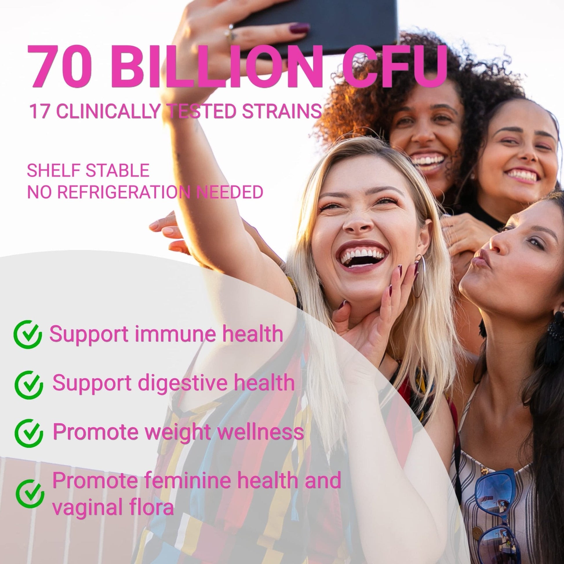 UpNourish Probiotics, Caviar Collagen with Prebiotics for Women's Digestive, Skin Radiance, and Feminine Health with Cranberry - Maple Wellness Supplements