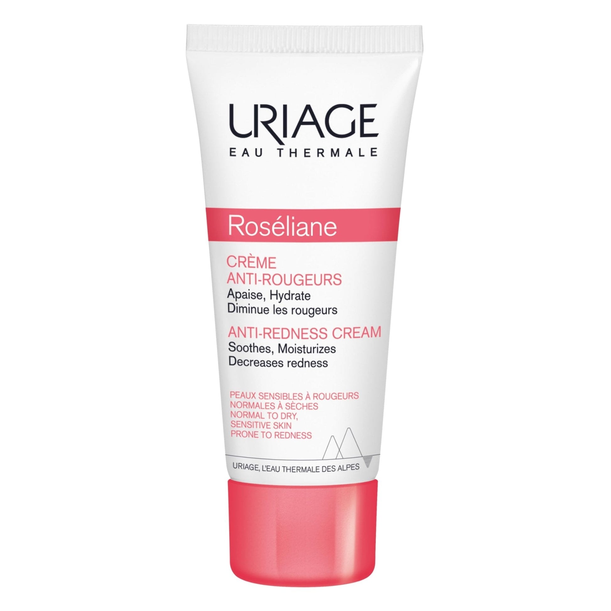 Uriage Roseliane Redness Relief Face Cream 1.35 fl.oz. | Hydrating Moisturizer - Maple Wellness Supplements