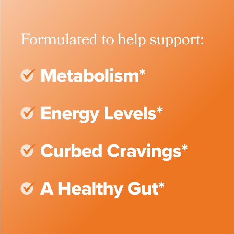 URO Metabolism + Probiotic Support Capsules – Metabolism, Gut Health & Sustained Energy – with Chromium Picolinate, Green Coffee Bean Extract - Maple Wellness Supplements