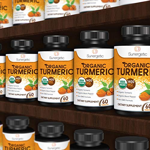 USDA Certified Organic Turmeric Supplement – Includes Organic Turmeric & Organic Black - Maple Wellness Supplements