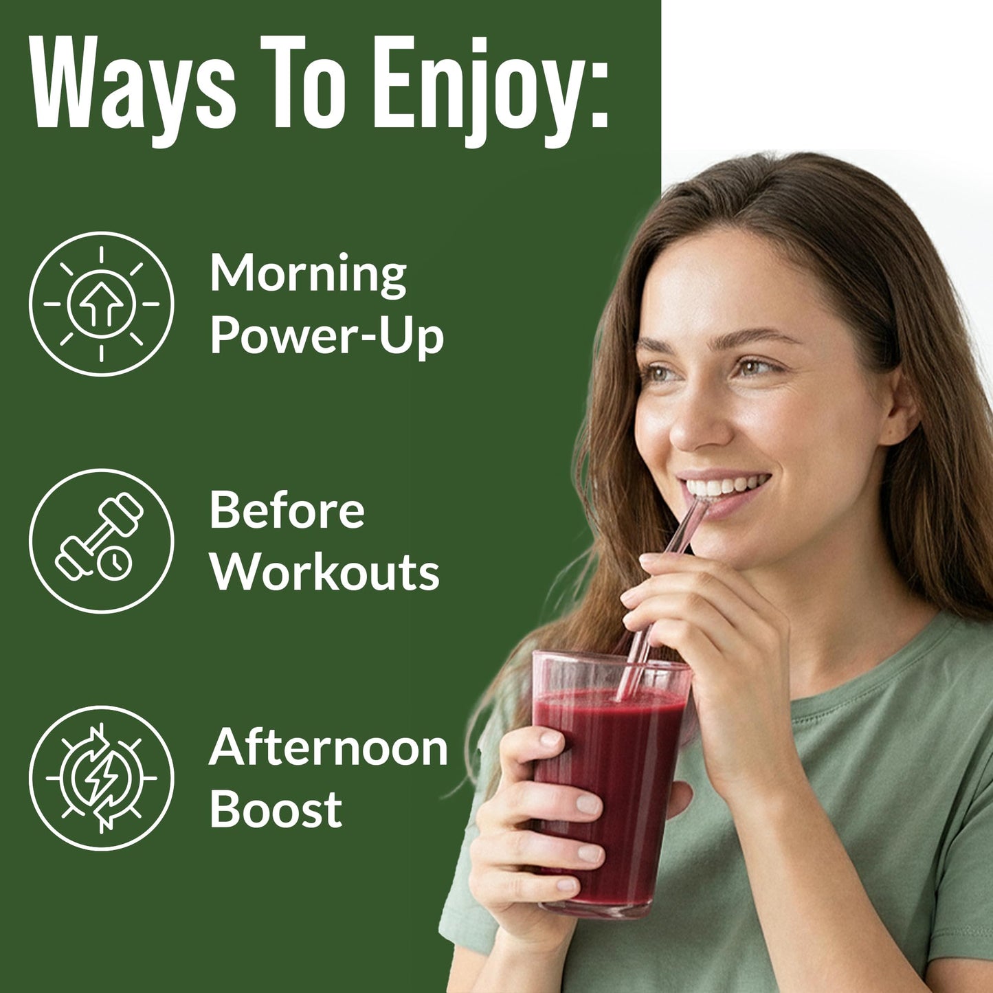 USDA Organic Plant Based Nitric Oxide Booster Powder Supplement for Men & Women. Caffeine Free Supplements 5 Top Organic Ingredients. Beet Root, Tart Cherry, Acerola Cherry, Pomegranate, Red Ginseng - Maple Wellness Supplements