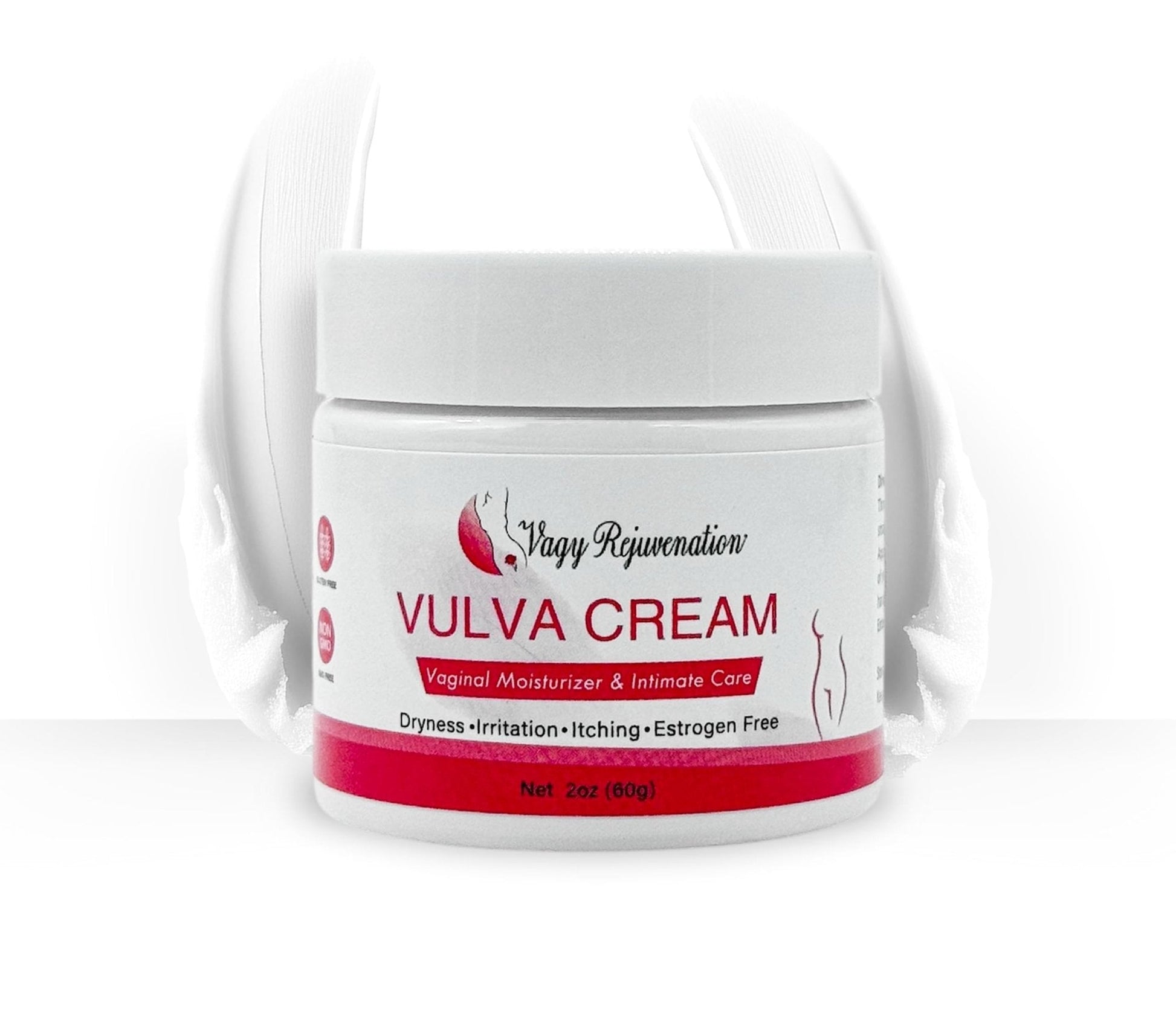 Vagy Rejuvenation Vulva Cream – Hydrating Vulva Moisture Cream for Women – Soothes Vaginal Itch, Alleviates Vaginal Dryness – Natural Vagina Cream with Sea Buckthorn & Hyaluronic Acid - Maple Wellness Supplements