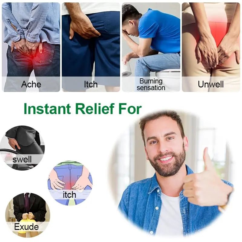 vamy Herbal Hemorrhoid Cream, Hemorrhoid Treatment and Hemorrhoids Cream with Lidocaine 4% and Phenylephrine HCI for Fast Relief of Pain, Swelling, Itching, Burning, Hemorrhoidal Treatment. 2 pc - Maple Wellness Supplements