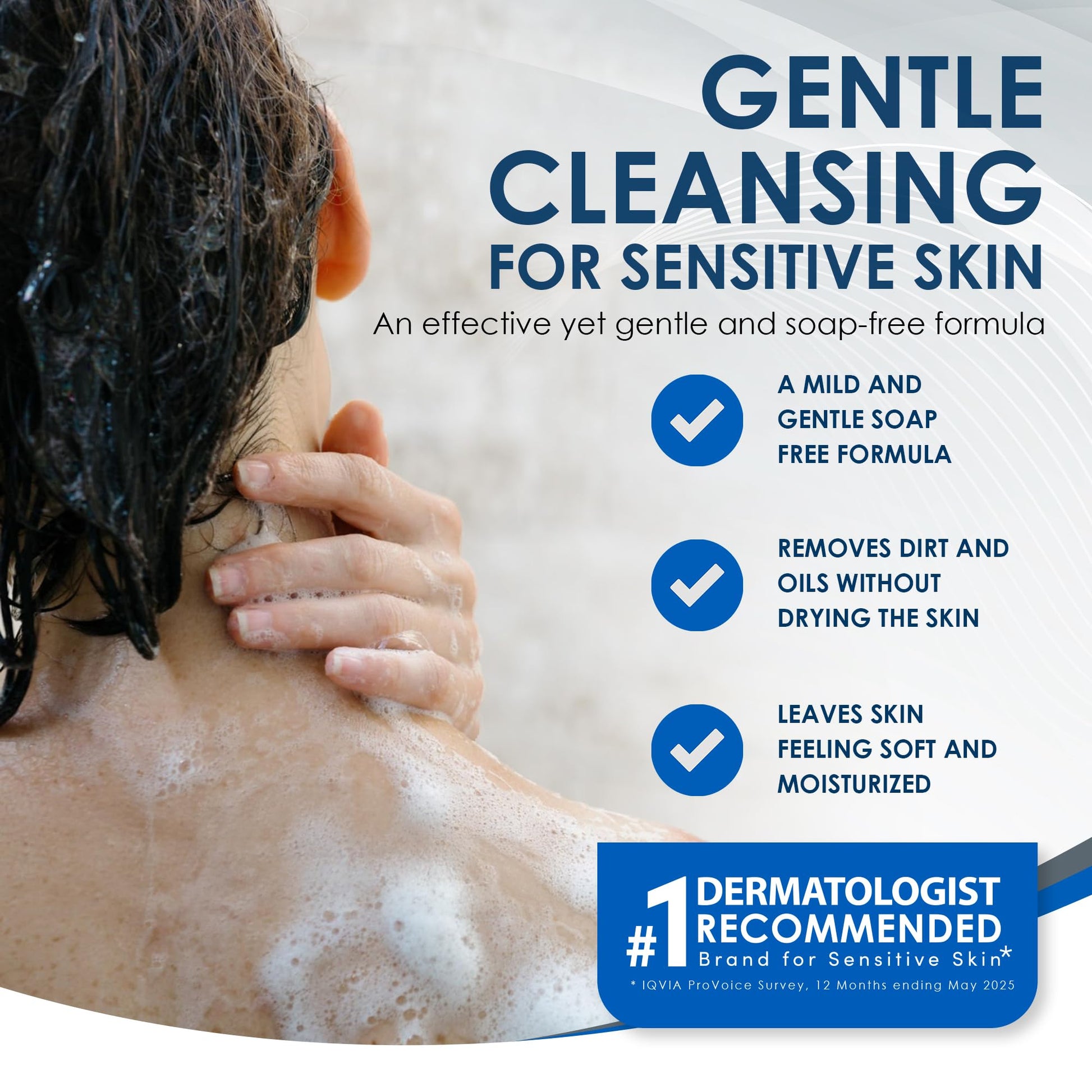 Vanicream Gentle Body Wash -12 fl oz - Formulated Without Common Irritants for Those with Sensitive Skin - Maple Wellness Supplements